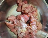 Hình bước làm 2 của món Bao tử cá xào đậu