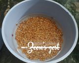 A picture of step 1 of Oven Roasted Red Lobia or Red Cow Peas.
