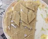 A picture of step 2 of Peanut katli.