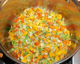 Foto del paso 2 de la receta: Sopa de lentejas vegana a la jardinera