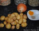 Dupiazeh sibzamini دوپیازه سیب زمینی یا دوپیازه آلو recipe step 18 photo
