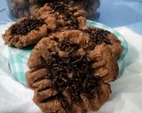 Foto langkah ke 5 dari resep Chocolatos cookies teflon.