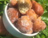 A picture of step 5 of Coconut puff puff.