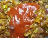 Szaftos,"húsos" padlizsánpörkölt (vegán) recept fázis 2 fotója