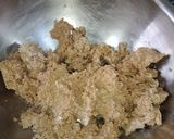 A picture of step 1 of Bran flour roti.