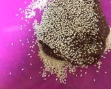 A picture of step 8 of Sesame seeds rock candy.
