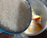A picture of step 1 of 🍑 Peach slush.