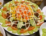 Hình bước làm 2 của món Salad Rong Nho