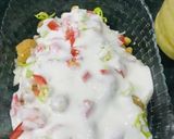 A picture of step 3 of Spicy chana chaat.