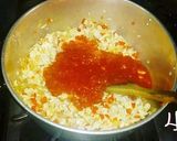 Foto del paso 4 de la receta: Relleno de empanadas de pollo con lata de tomates !