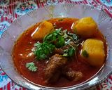 A picture of step 11 of Hyderabadi Aloo gosht.