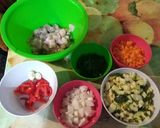 Foto del paso 1 de la receta: Sancochon de pollo con verduras