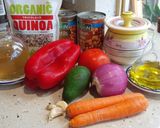 Foto del paso 1 de la receta: Ensalada de 4 legumbres y quinoa