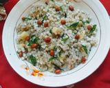 फलाहारी खिचड़ी (falahari khichdi recipe in Hindi) रेसिपी चरण 6 फोटो