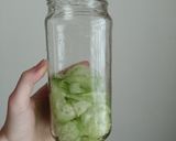 Foto del paso 1 de la receta: Ensalada viral de pepino