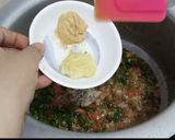 A picture of step 11 of Rangeen Pulao.