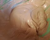 Foto langkah ke 3 dari resep Bolu Kukus Pandan Coklat.