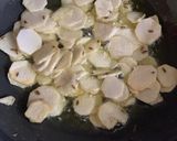 A picture of step 1 of Arbi Ki Subzi { Taro Root } Winter Special.