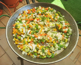 Foto del paso 3 de la receta: Fideuá de verduras y mousse de pato