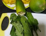 Foto del paso 1 de la receta: Detox verde (jugo verde) 🍊🍍🥬🥒❤🌱