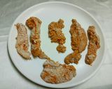 A picture of step 5 of KFC style chicken tenders.