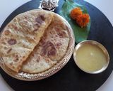 A picture of step 15 of Puran Poli.