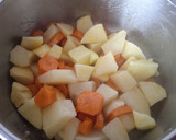 Foto del paso 1 de la receta: Crema de avellanas y manzana