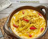Foto langkah ke 6 dari resep Gulai Pedas Jantung Pisang.