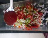 A picture of step 1 of Salsa with Nachos.