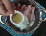 A picture of step 4 of Murgh Musallam.