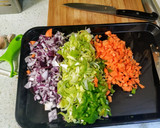 Foto del paso 2 de la receta: Lentejas pardinas con verduras y semillas