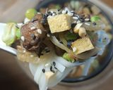 Une image de l'étape 8 de 🥢Ramen tofu fumé et petits légumes au bouillon miso.