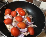 A picture of step 2 of Chicken karahi.