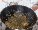 স্পিনাচ পিস ফিশকারি (spinach peas fish curry recipe in Bengali) রেসিপির ধাপ 4 ছবি