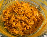 A picture of step 6 of Onion Pakoda.