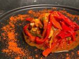 “STRACCETTI di Pollo ai peperoni”