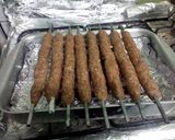 A picture of step 4 of Grilled Kofta on Charcoal.