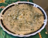 Une image de l'étape 5 de Semoule de blé fine façon purée au bouillon de bœuf et coriandre hachée.