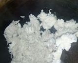 A picture of step 1 of Noodles yam nuggets.
