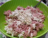 Foto del passaggio 1 della ricetta Polpette di ricotta e mortadella