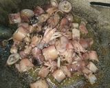 Foto langkah ke 1 dari resep Cumi Asin Pete Cabe Ijo.