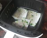 Foto del paso 3 de la receta Bacalao con verduras en freidora de aire
