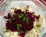 A picture of step 5 of Beetroot and Walnut Paniyarams.
