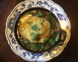 A picture of step 2 of California Farm Baked Yellow Onion Soup.