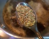 A picture of step 2 of Saunf wali chai.