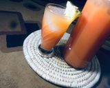 A picture of step 5 of Mixed fruit drink.