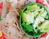 Hình bước làm 1 của món Củ cải muối xào nước tương (món chay)