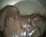 Foto langkah ke 3 dari resep Resep Jenang Ketan Ireng (Dodol)Ala Mamake.