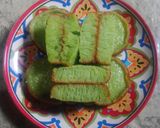 Foto langkah ke 12 dari resep Bika Ambon Kentang Pandan ~ GLUTEN FREE OIL FREE.