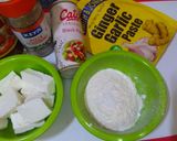 A picture of step 1 of Paneer nuggets.